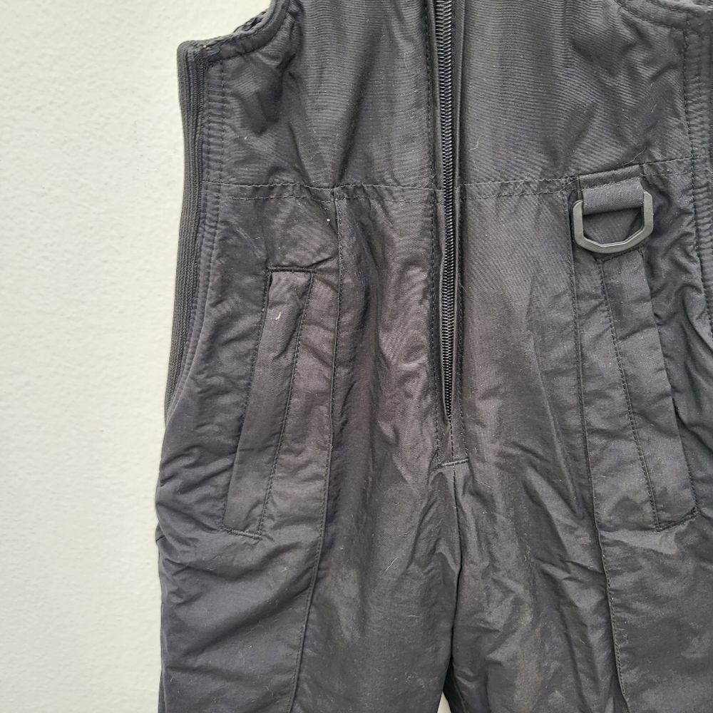 Sport Essential Snow Gear Insulated Snowpants Ski Overall Black - Picture 4 of 6